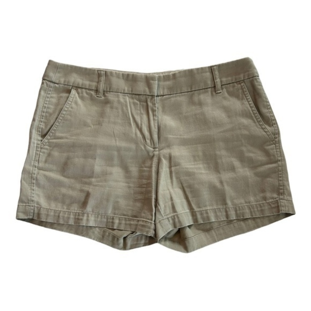 J. Crew Factory Women’s Tan 100%‎ Cotton Shorts   Sz 8